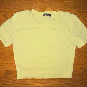 Neon Green Zara Crop Top